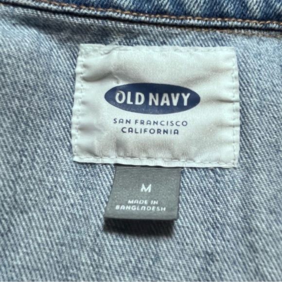 Old Navy Light Blue Jean Jacket EXC - Picture 3 of 7